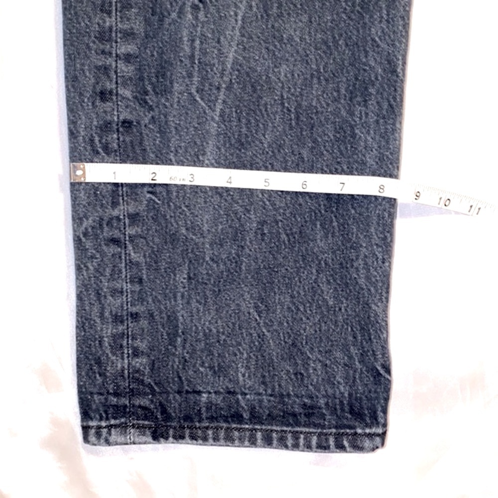 Vintage 501 Levi’s Gray/Black High Waisted Jeans, Size 16 - Picture 16 of 16